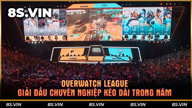 Overwatch League - Giải đấu chuyên nghiệp kéo dài trong năm